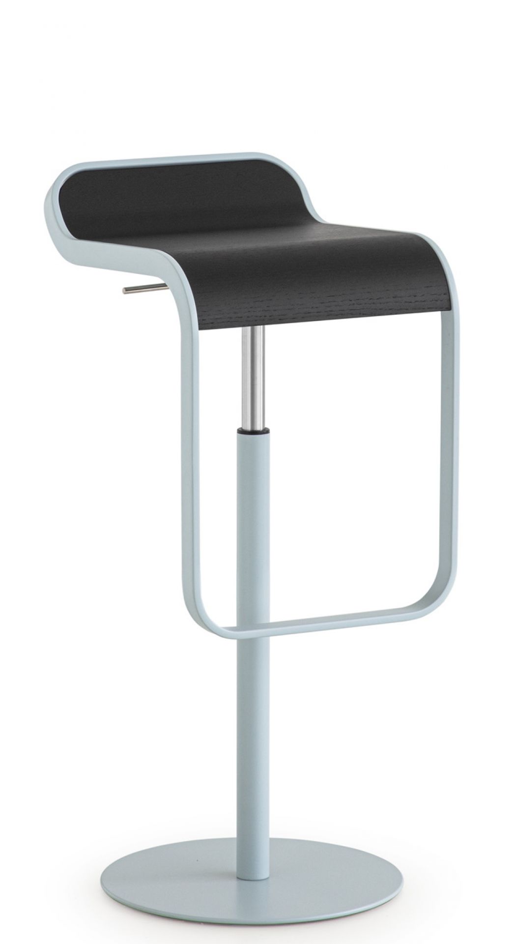 LEM Barhocker GESTELL MATT VERCHROMT H 80 cm La Palma